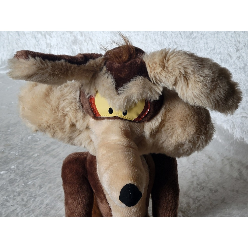 Vtg 1994 Wile E Coyote Plush Looney Tunes Ace Novelty 29 Inch Stuffed Toy - Picture 3 of 12
